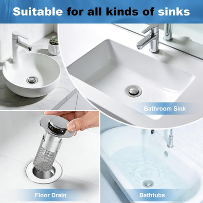 Stainless Steel Modern Rustproof Mesh Tub Drain Stopper