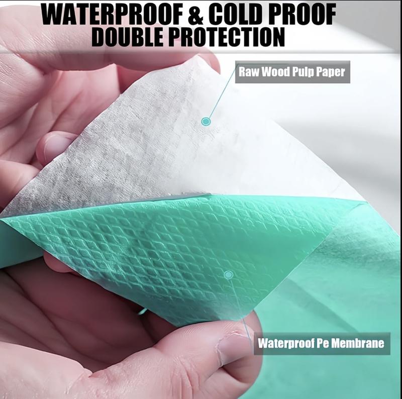 10 Pack Disposable Rectangular Toilet Seat Protectors
